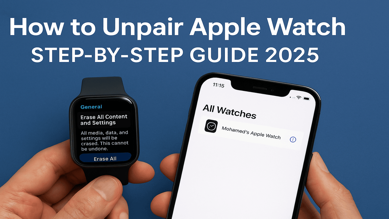 5 Easy Ways: How to Unpair Apple Watch (With or Without iPhone)