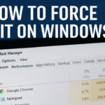 How to Force Quit on Windows